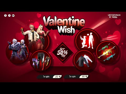 OB52 100% New Wish Event Free Fire 2026 | New Event Free Fire Bangladesh Server |Free Fire New Event