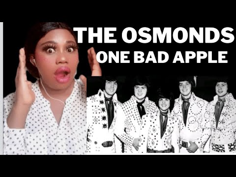 FIRST TIME HEARING THE OSMONDS - ONE BAD APPLE || REACTION VIDEO