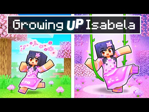 Growing Up As ISABELA From ENCANTO In Minecraft!