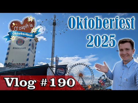 Oktoberfest 2025 - Das größte Volksfest der Welt!🥨🍻|  Vlog #190 [FULL HD]