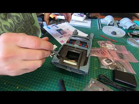 7. of 11. Brickstuff Lighting Kit for Blade Runner 2049 Concept Spinner  - rear Lights