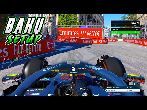 F1 22 BAKU HOTLAP + SETUP (1:38.671)