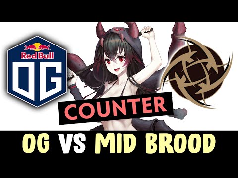 OG vs NIP — perfect COUNTER mid Broodmother