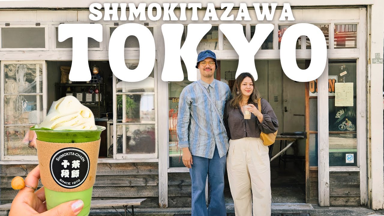 Join a dynamic duo as they journey through the vibrant streets of Shimokitazawa.