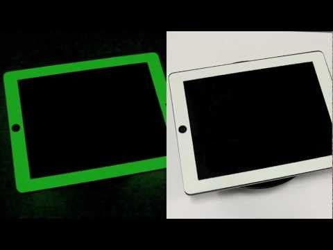 Glowing iPad 2 from SlickWraps