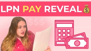 🏆 How Much I Made as a New Grad LPN Nurse 💵 | First 2 Paychecks Revealed