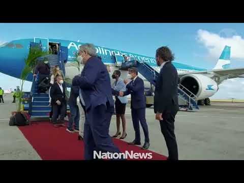 Nation Update Argentina delegation in Barbados