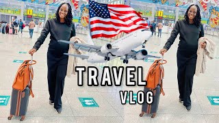 Leaving NIGERIA 🇳🇬 to America🇺🇸 | Traveling without my Kidz | Solo Long haul flight
