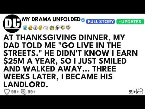 At Dinner, My Dad Told Me “Go Live In The Streets.” He Didn’t Know I Earn $25m A Year, So I...