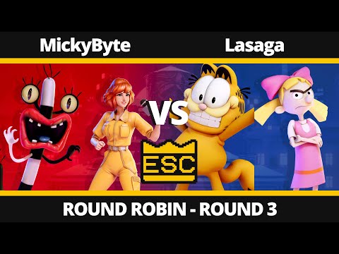 NASB at ESC 26 - Round 3 - MickyByte (April O'Neil, Oblina) Vs. Lasaga (Garfield, Helga)