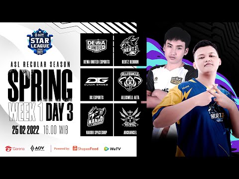 ASL 2022 Spring Week 1 Day 3 | Garena AOV Indonesia