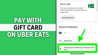 How to Pay With Gift Card Uber Eats App? (2024 Explained)
