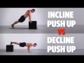 Incline VS Decline Push Ups: What's the difference