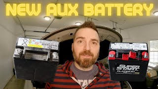Chrysler Pacifica Auxiliary Battery Replacement | Start/Stop Fix