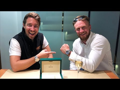 BOTB Lifestyle Winner Alex Moon Collects His Rolex Deepsea Watch!