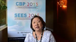 Dr. Mamie Balajadia at CBP Conference 2015 by GSTF