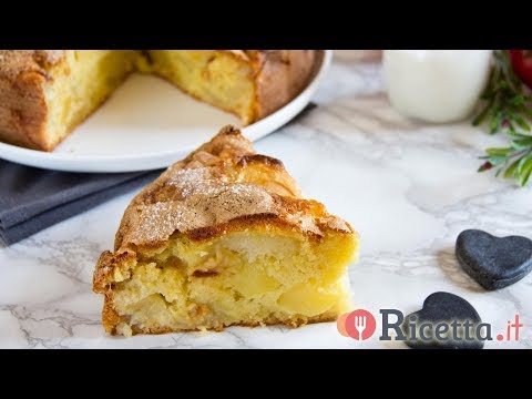 Torta di mele e yogurt senza burro - Ricetta.it