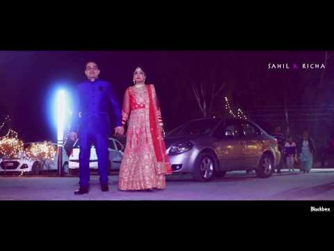 Wedding Reception Highlights | Sahil & Richa | Blackbox Productions | Pathankot