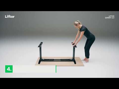Montageanleitung Höhenverstellbarer Schreibtisch Liftor Expert
