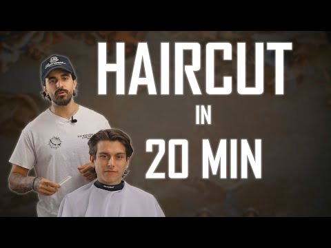 Long Haircut For Men (Done In 20 Min)