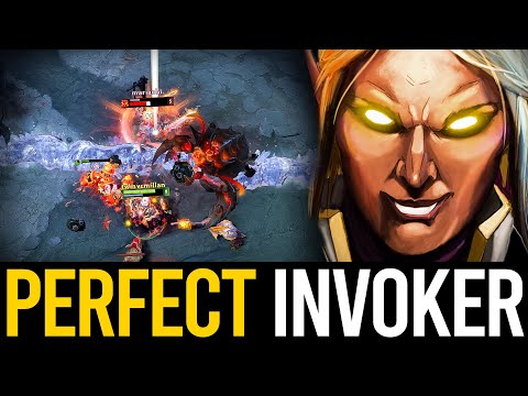 ABSOLUTELY PERFECT INVOKER!! EPIC GAME 12MINS OCTARINE CORE vs EMBER MID | Dota 2 Invoker