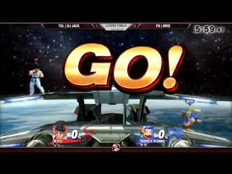 VS Weekly 7/7/16 - Losers Finals - DJ Jack (Ryu) vs. MVD (Diddy) - Smash 4