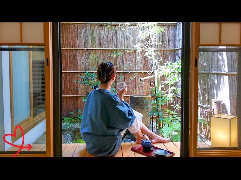 , title : '$385!! Stay in a Traditional Kyoto Style House (Machiya) with Zen Gardens, Luxury Hotel😴🛌Japan🇯🇵'