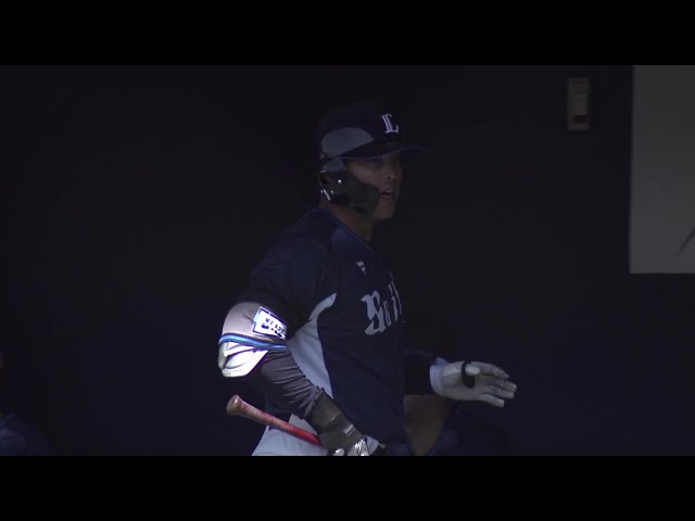 【ファーム】完璧な一発‼ ライオンズ・仲三河優太 右中間スタンドへの第1号ソロホームランで先制‼ 2025年4月15日 北海道日本ハムファイターズ 対 埼玉西武ライオンズ