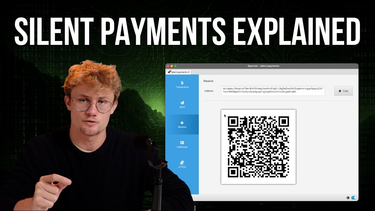 Bitcoin Silent Payments Explained & Tutorial — YouTube