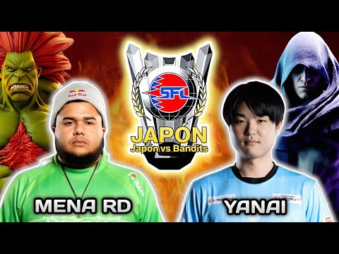SF6 ▰ Mena RD ( Blanka )  VS Yanai ( M. Bison )  (Battle between  Bandits and Ibushigin ) ▰ HLG.
