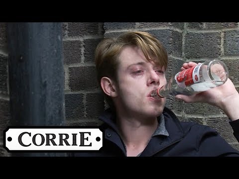 Adam Finds Daniel Drunk in an Alleyway | Coronation Street