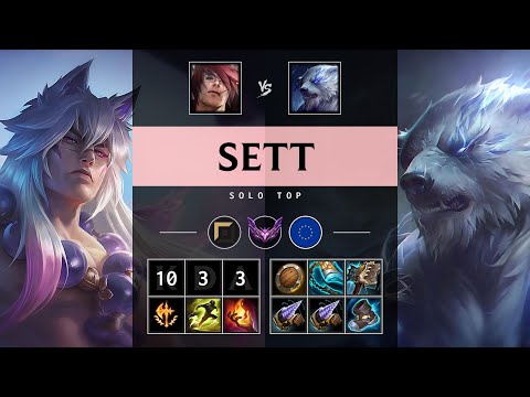 Sett Top vs Volibear: Godlike - EUW Master Patch 25.S1.2