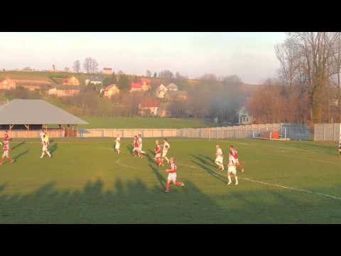 Pogórze Rokietnica  - Błękitni Grzęska Wojciech Pieniążek na 3 do 3 17.04.2013