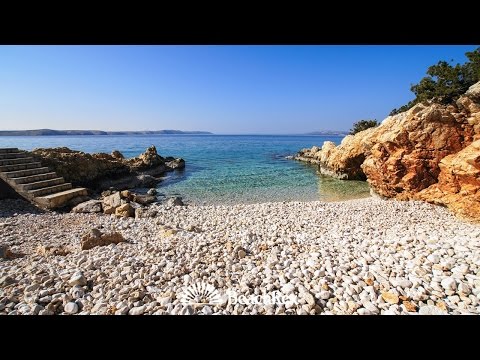 beach Jadra, island Pag, Stara Novalja, Croatia