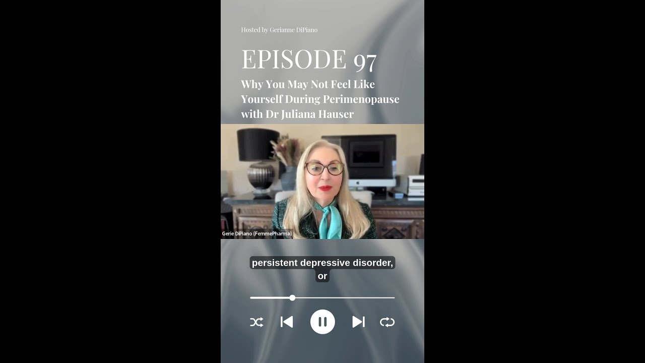 Why You May Not Feel Like Yourself During Perimenopause with Dr Juliana Hauser pt.1