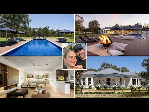 Fitness influencer Steph Claire Smith and husband Josh Miller's lavish country mansion goes on the m