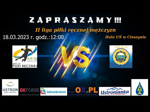 MKS Ustroń - Hutnik Kraków / Transmisja  Live!