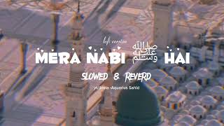 mera Nabi hai /slowed reverd naat/lofi version Nas
