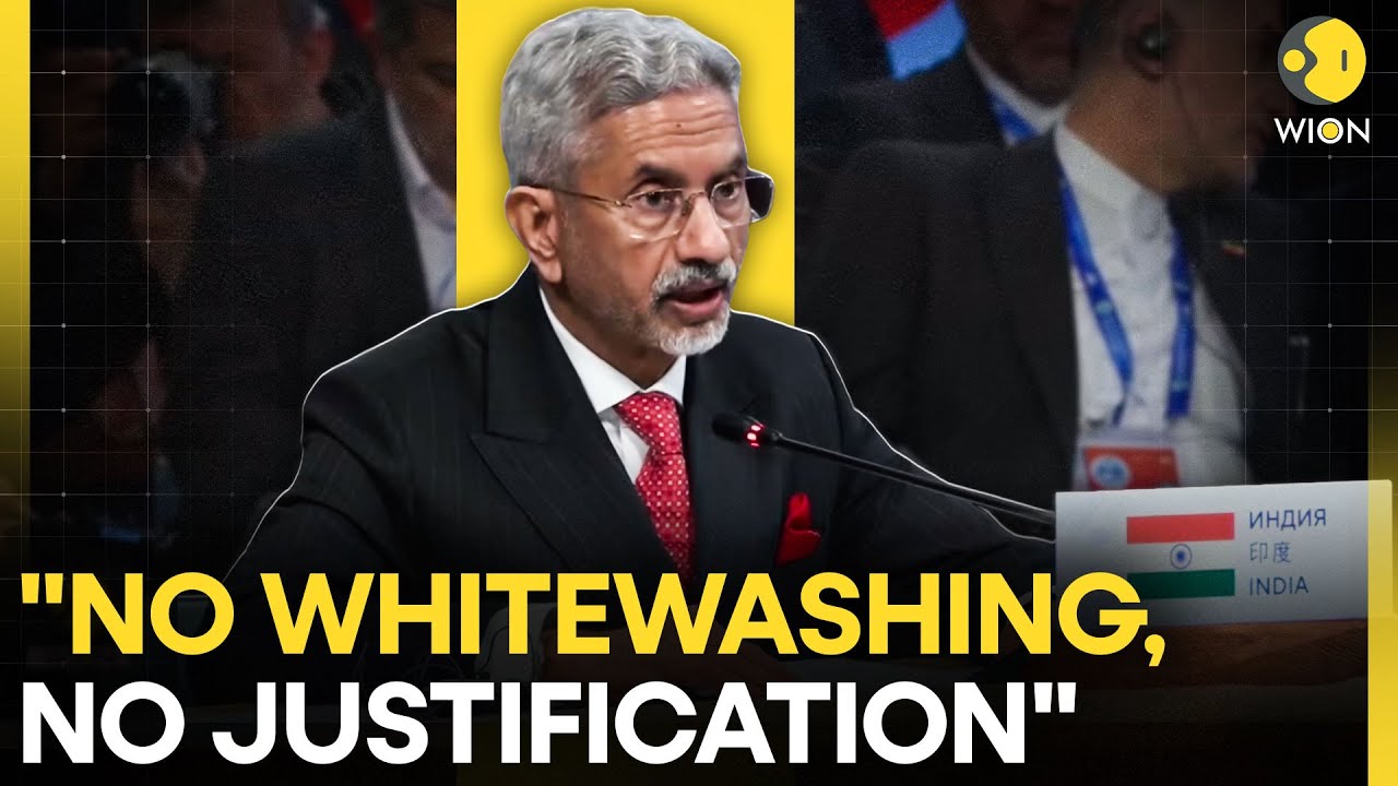 'Zero Tolerance, No Whitewashing': Jaishankar's Tough Message on Terrorism at SCO Meet | Originals