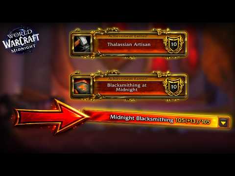 Professions Easy to 100 | Midnight WoW Gold Making