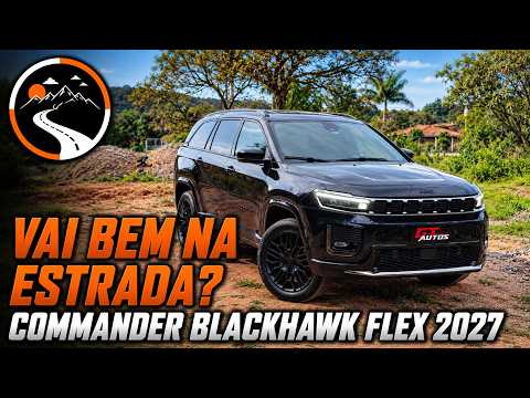 Viajando com o Jeep Commander Blackhawk 2027: agora que é flex ficou pior ou melhor?