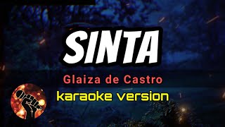 SINTA - GLAIZA DE CASTRO (karaoke version)