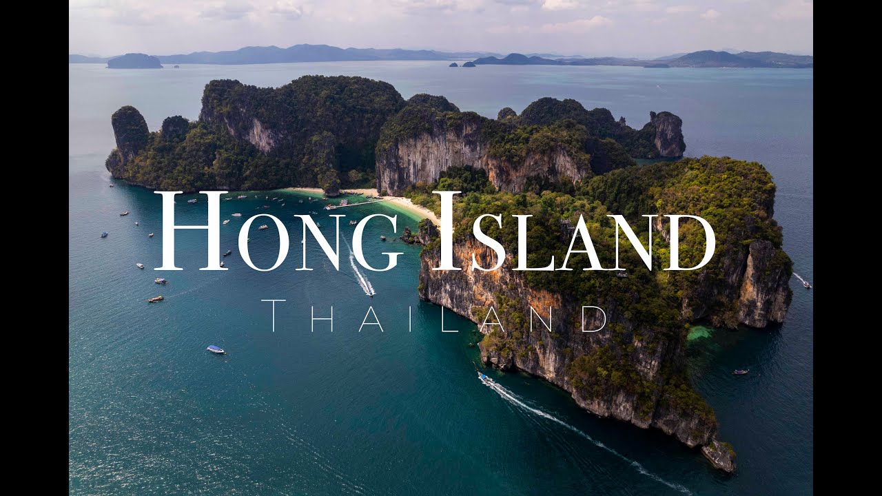 Discover the aerial panorama of Hong island.