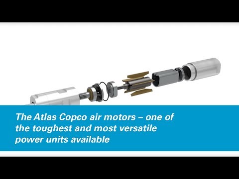 Atlas copco lzb46-rl stainless steel air vane motor