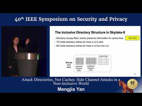 Attack Directories, Not Caches: Side Channel Attacks in a Non Inclusive World