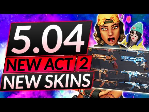 NEW PATCH 5.04 IS NUTS - NEW SKINS, OVER 1000 NEW CROSSHAIRS, GAME MODE - Valorant Guide