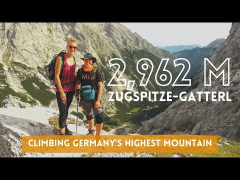 Besteigung der Zugspitze Klettersteig über das Gatterl | Deutschlands höchster Berg