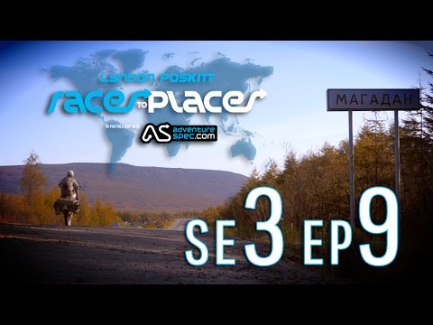 Adventure Motorcycling Documentary Races To Places SE3 EP9 Ft. Lyndon Poskitt