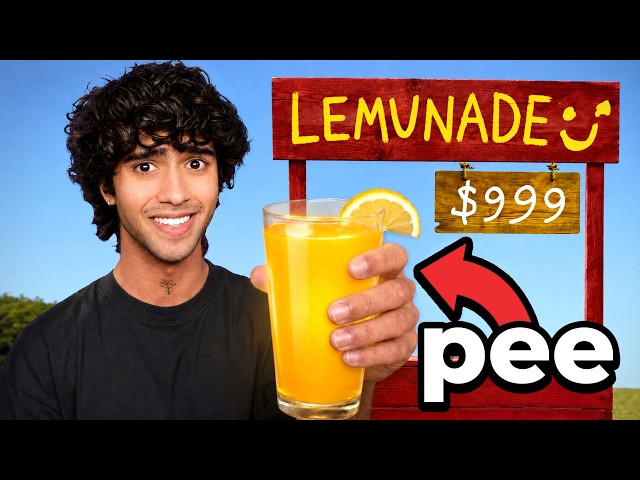 I Opened a Lemonade Stand (it's pee) SDDEFAULT Thumbnail