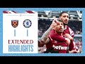 Extended Highlights | Emerson Goal Earns The Hammers A Point | West Ham 1-1 Chelsea | Premier League